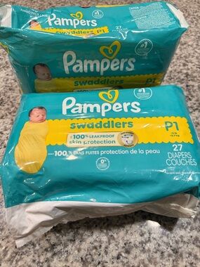 Pampers Swaddlers P1 Baby Diapers